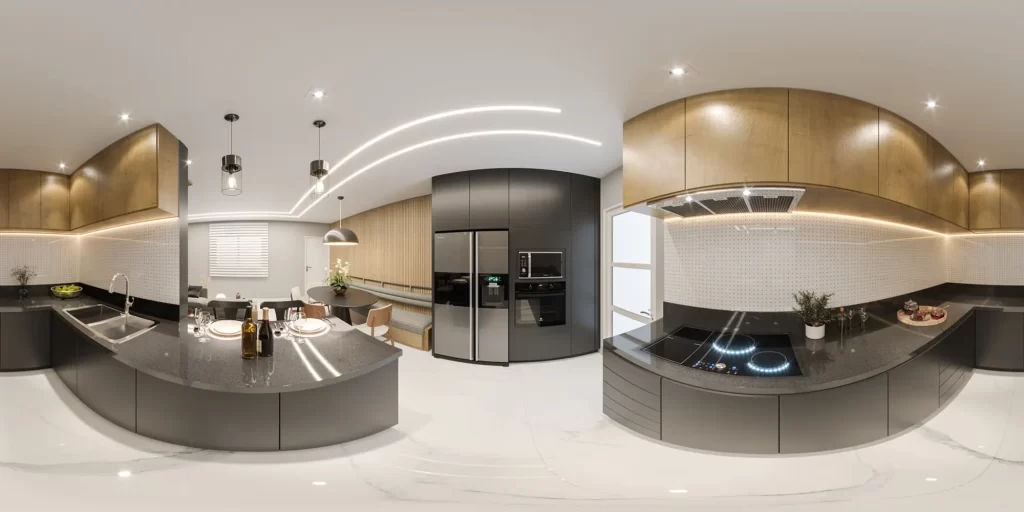 Tour virtual 360º em casas decoradas - Como funciona